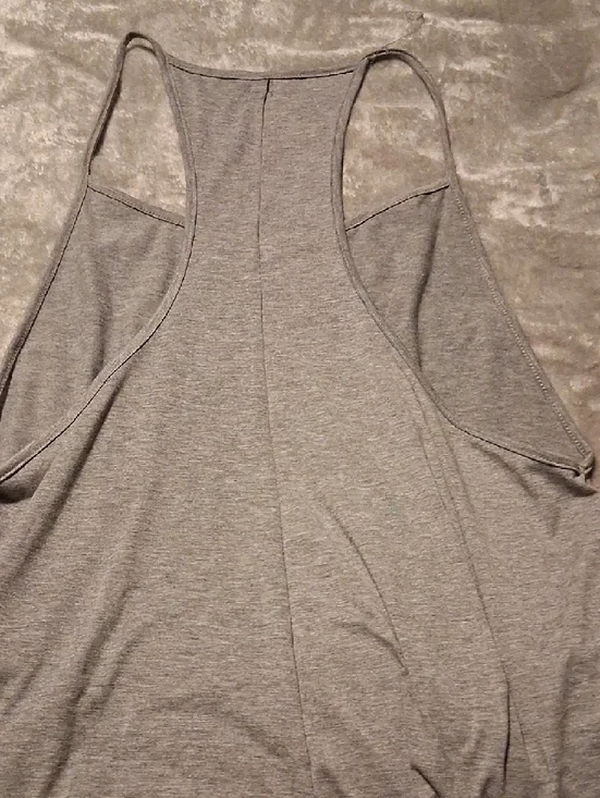 Gray Racerback Tank Onsie - Picture 6 of 6